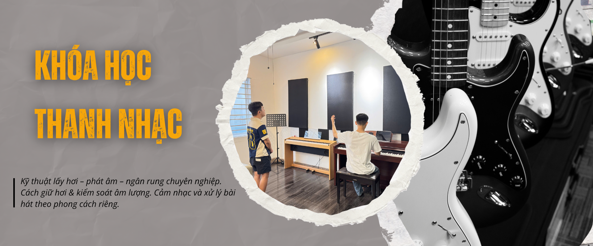 Khóa Học Thanh Nhạc Tại MQ Music